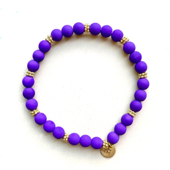 Super Gem bracelet beads LITTLE purple